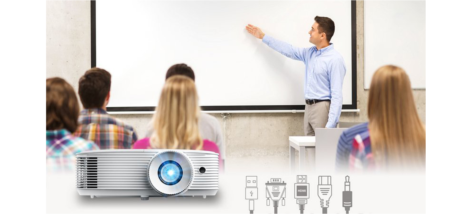 các cổng kết nối máy chiếu