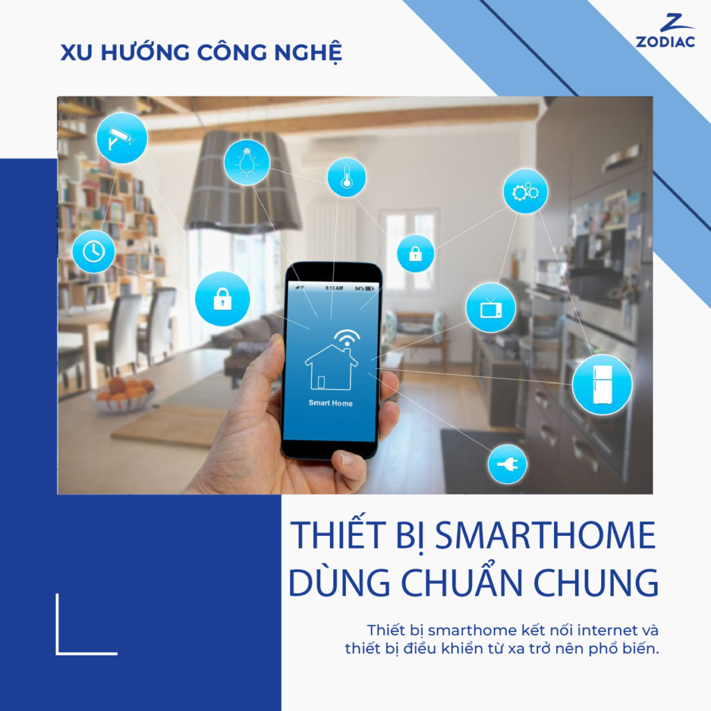 thiết bị marthome dùng chuẩn chung