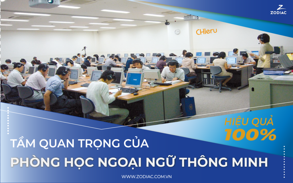 phòng học ngoại ngữ thông minh