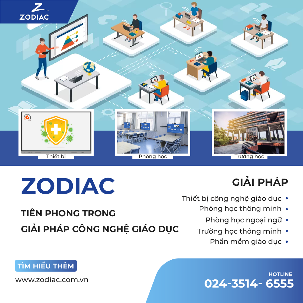 zodiac giải pháp công nghệ giáo dục 1