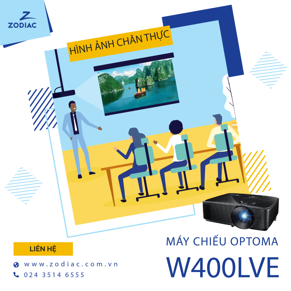 máy chiếu W400Lve 2