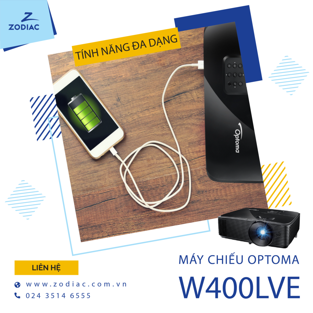 máy chiếu W400Lve 3