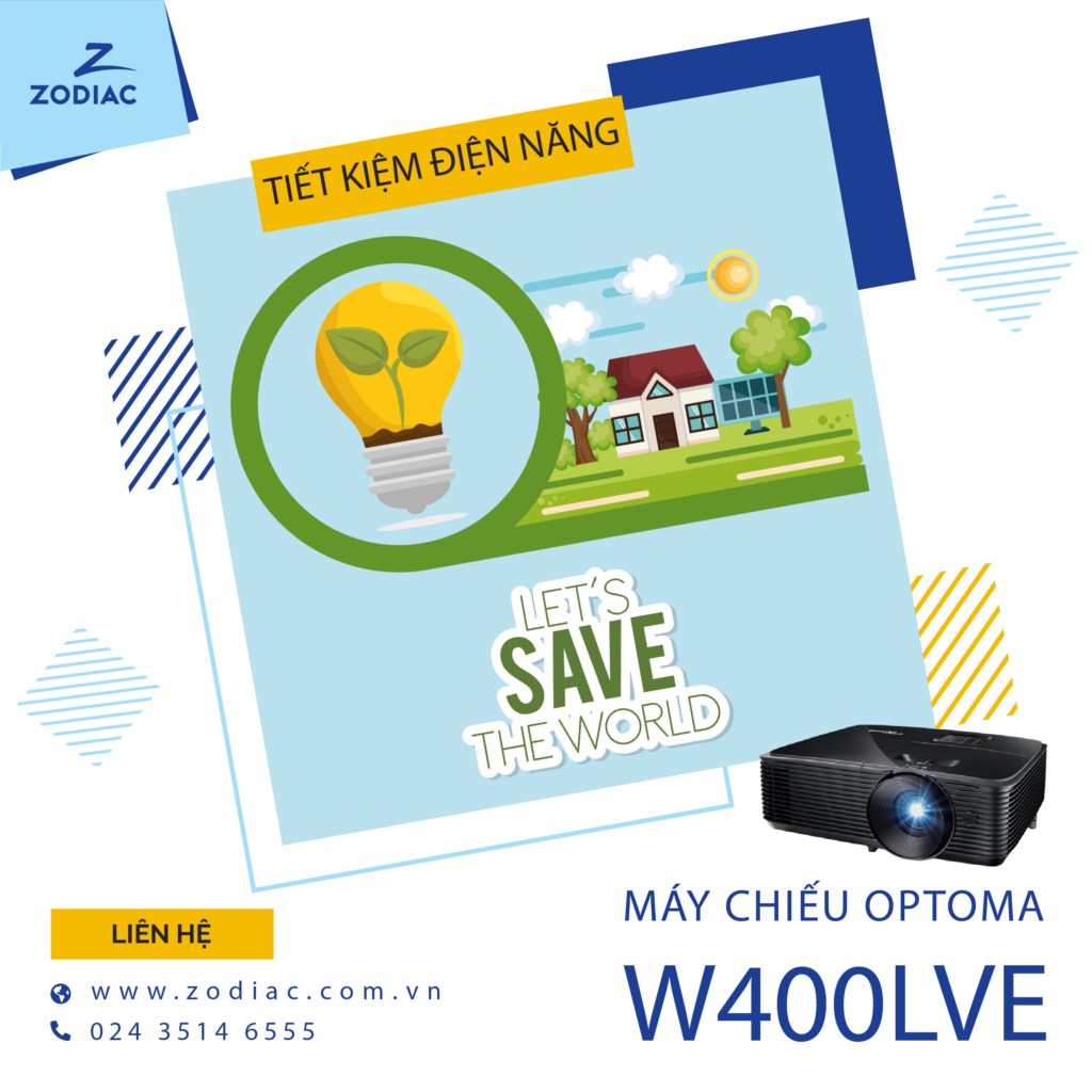 máy chiếu W400Lve 4